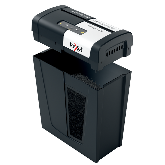 Rexel Secure MC4 Whisper-Shred™ Micro Cut Paper Shredder