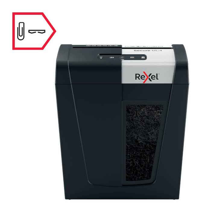 Rexel Secure MC4 Whisper-Shred™ Micro Cut Paper Shredder