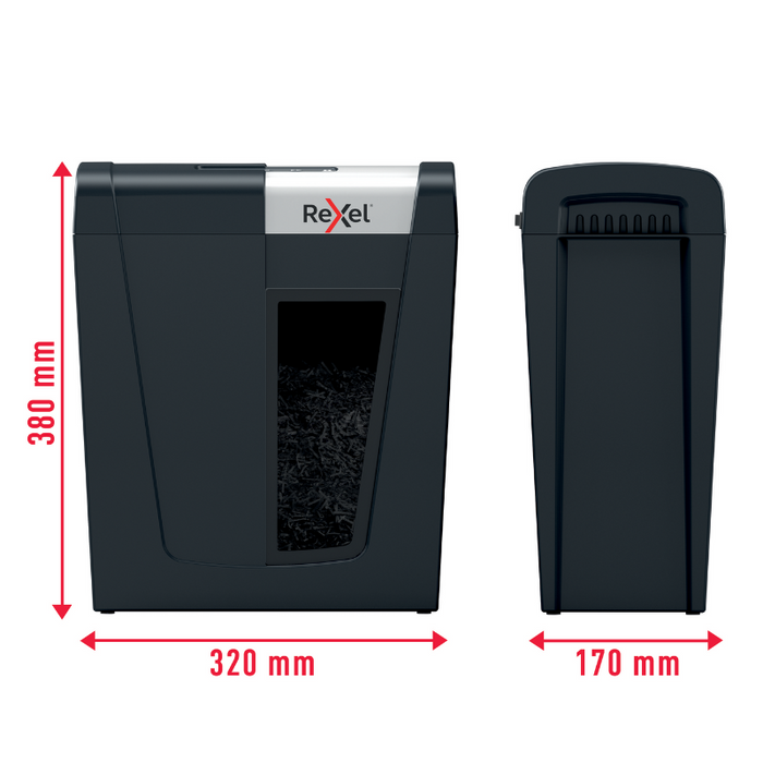 Rexel Secure MC4 Whisper-Shred™ Micro Cut Paper Shredder