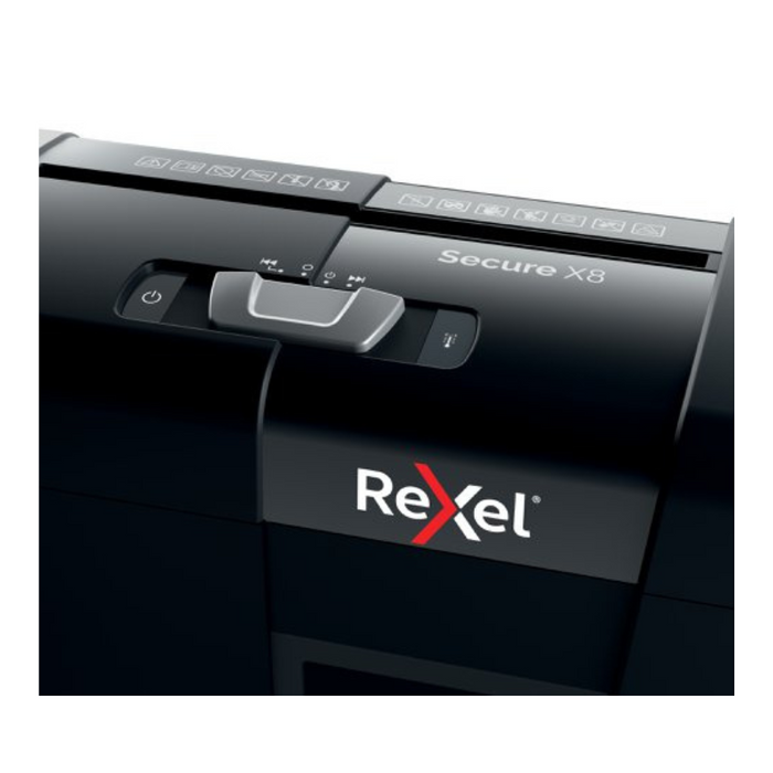 Rexel Secure X8 Cross Cut Paper Shredder