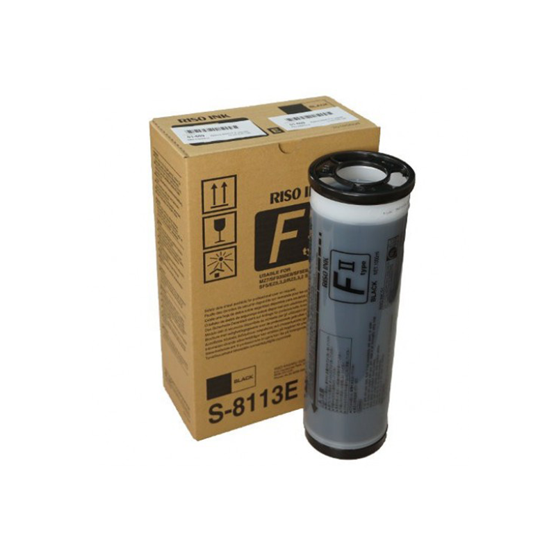 S8113-RISO-INK-T RISO BLACK INK 1000ML EZ/RZ/MZ/SF II/MF II (BOX OF 2) - Image 1