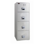 EAGLE 4 Drawer Fire Resistant Cabinet Safe SF-750-4TKX