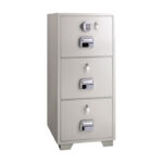 EAGLE 3 Drawer Fire Resistant Cabinet Safe SF-680-3EKX
