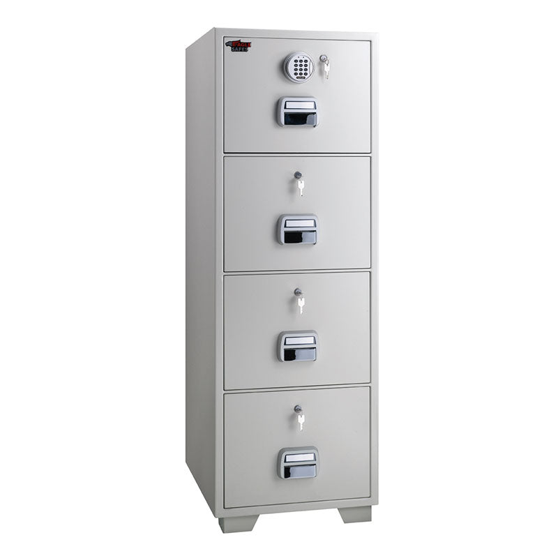 SF680-4EKK EAGLE 4 Drawer Fire Resistant Cabinet Safe SF-680-4EKK - Image 1