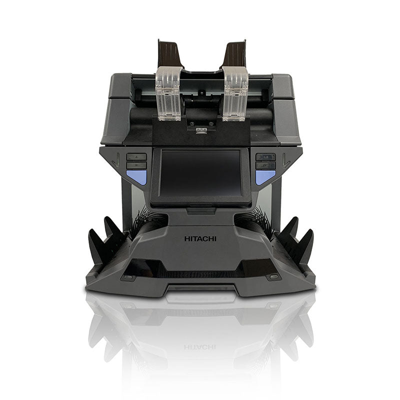 ih210a HITACHI IH-210 Multi Currency 3 Pocket Banknote Counting Machine & Sorter - Image 1