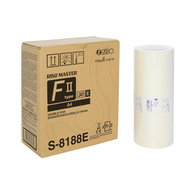 sf-ii-master-a4-s8188 RISO Master RZ/EZ/SF/SF II E A4 (BOX OF 2) - Image 1