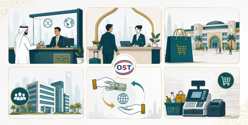 gcc-businesses-need-currency-counting-machine GCC business types that rely on multi-currency counting machines including hotels and exchange houses